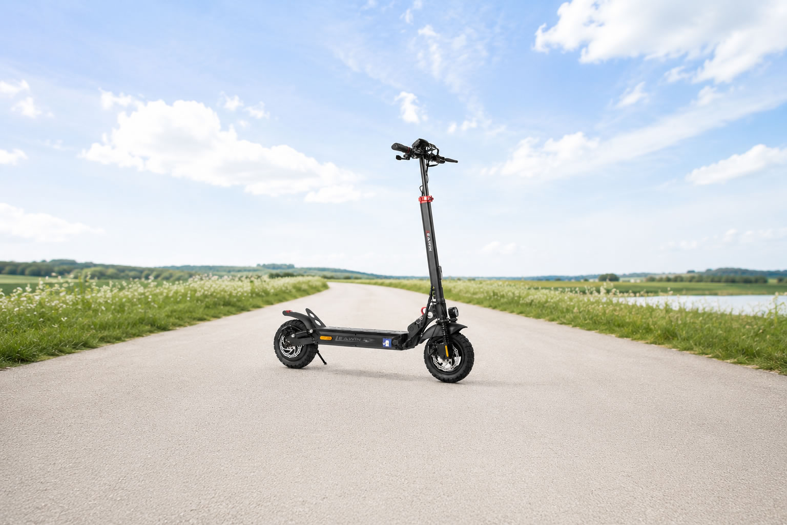 De beste elektrische steps met vering en luchtbanden