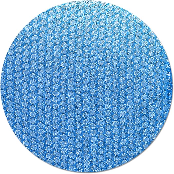 Thermostaat folie rond zwembad bubbelplastic