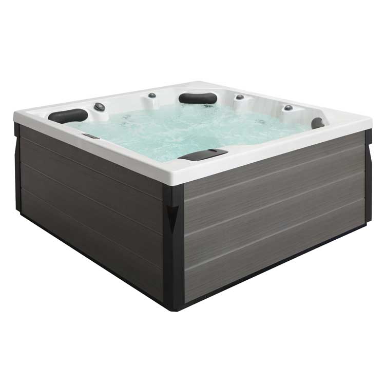 Let op het spoelprogramma van je jacuzzi